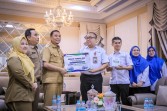 Pemko Pekanbaru Terima 6.000 Masker dari BPJS Kesehatan