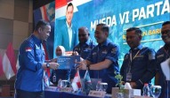 Kembali Terpilih Jadi Ketua DPD Demokrat Riau, Agung Akan Perkuat Akar Rumput